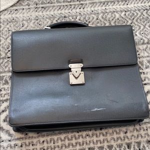 Louis Vuitton leather briefcase